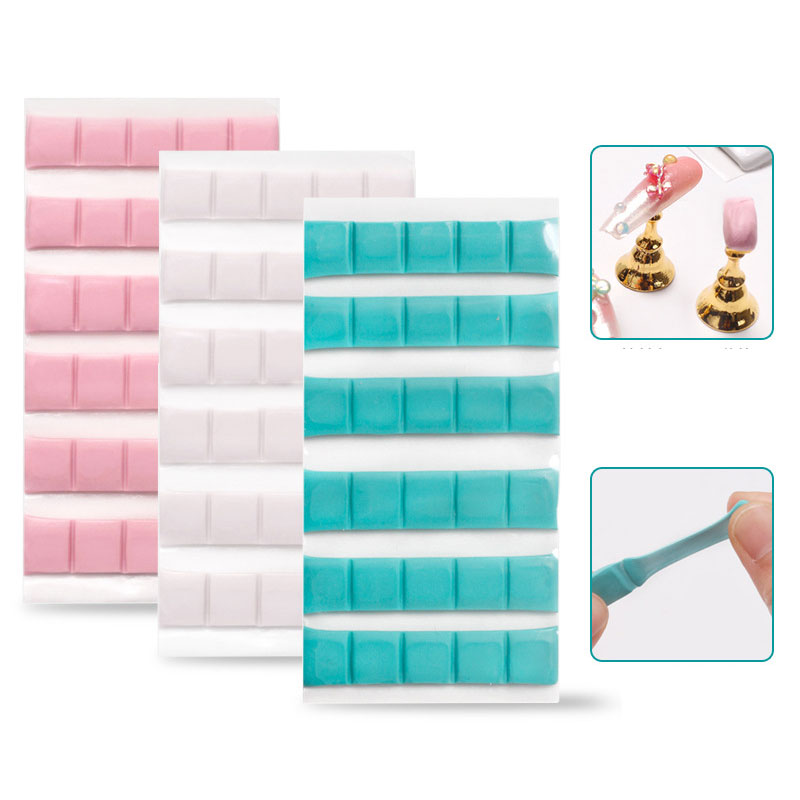Nail Art Overlay - Bâton d'argile à colle adhésive pour
