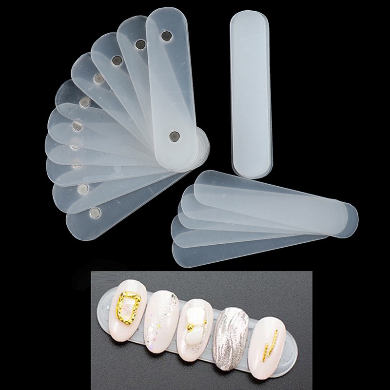 Striping Tape Nail - Présentoir de faux ongles avec aimant,
