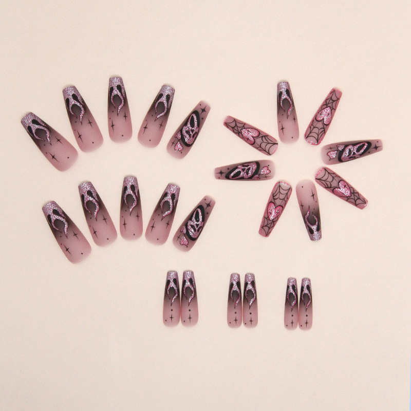 24 faux ongles à paillettes ro - Nail Art Gliter avis et prix