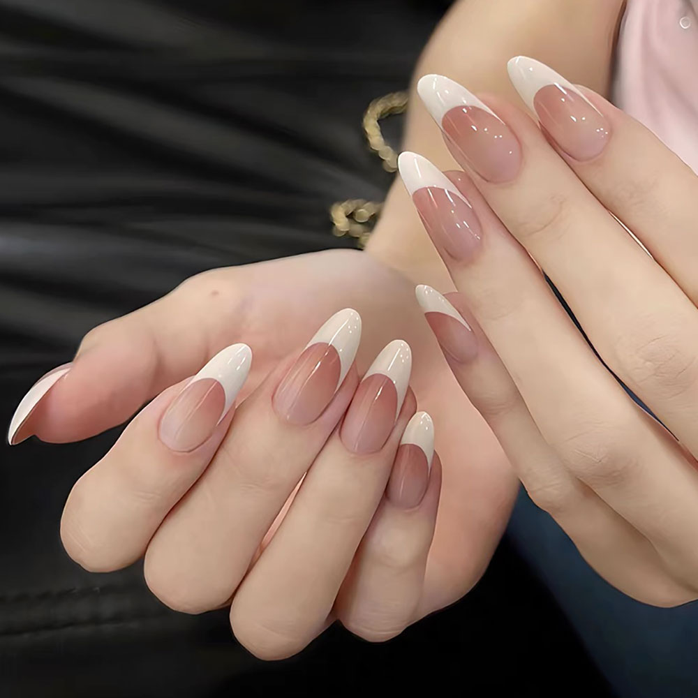 120 pièces rose moyen amande f - Nail Art Pink avis et prix