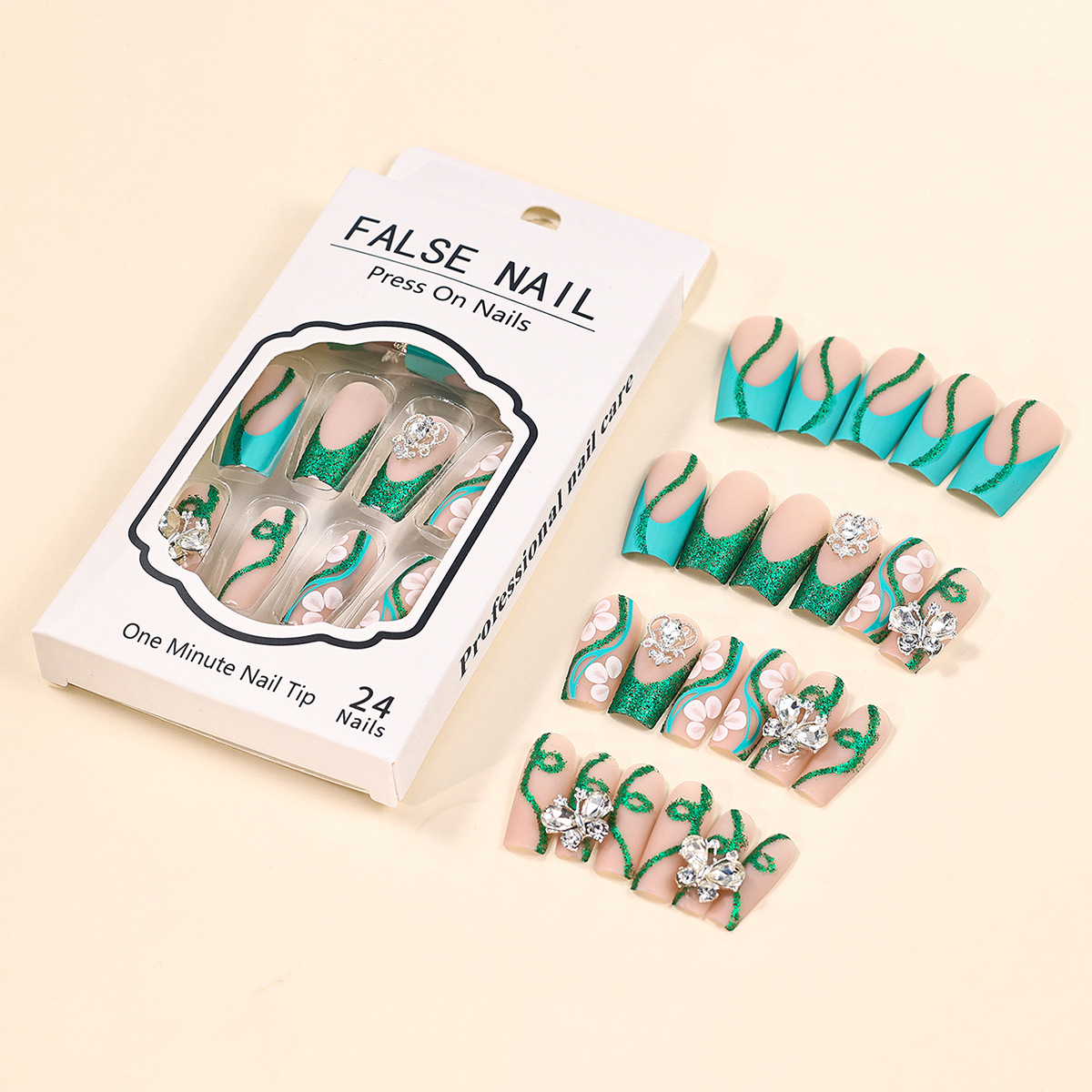 Fausse colle brillante sur poi - Nail Art Aesthetic avis et prix