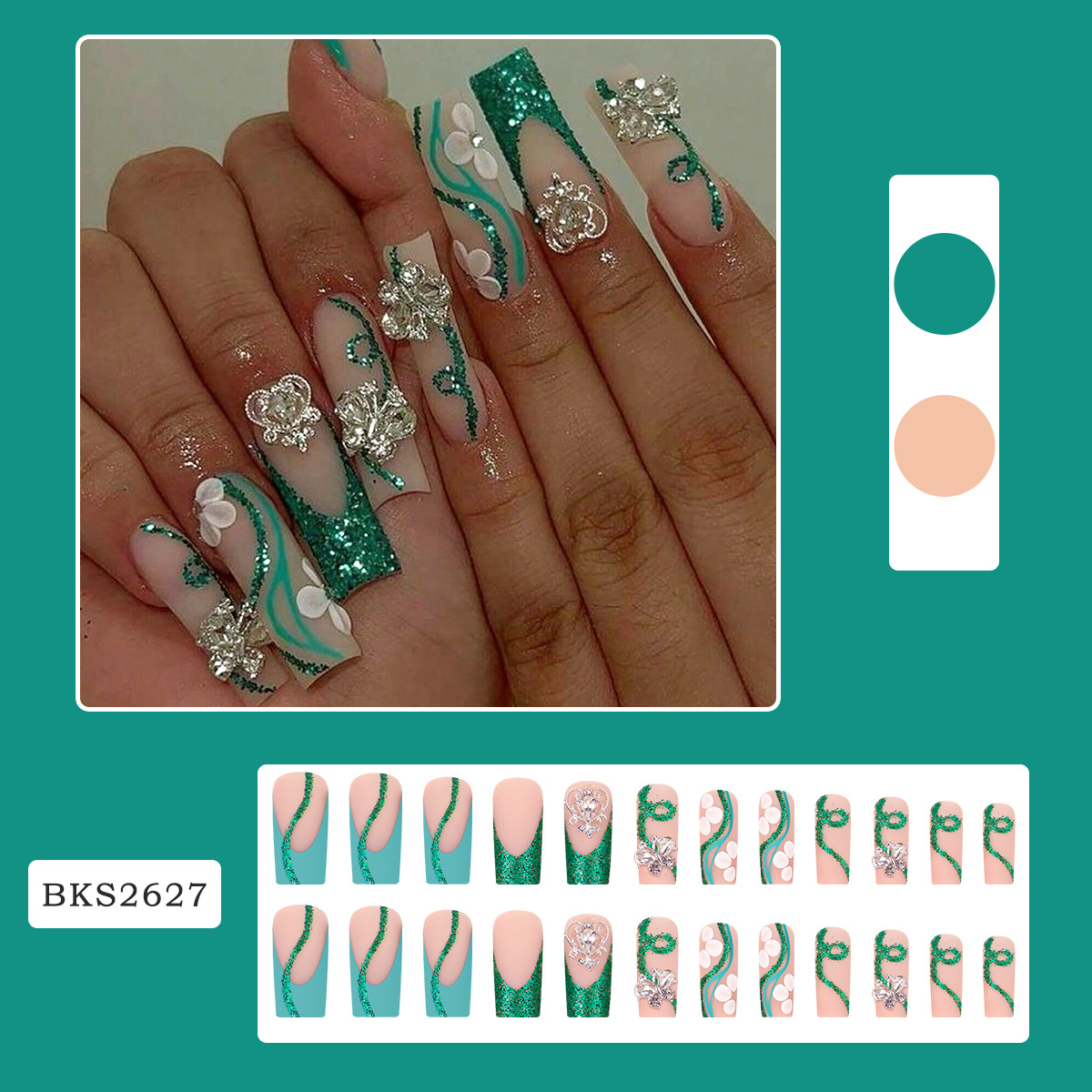 Fausse colle brillante sur poi - Nail Art Aesthetic avis et prix