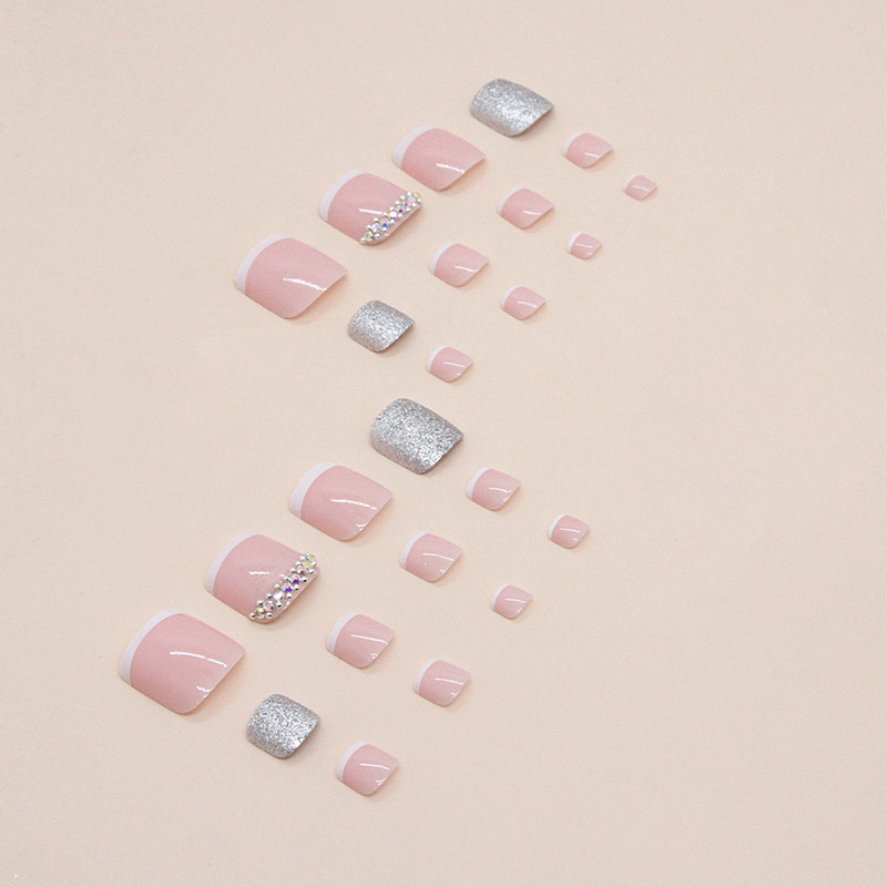 24 faux ongles de pieds avec c - Nail Art Aesthetic avis et prix