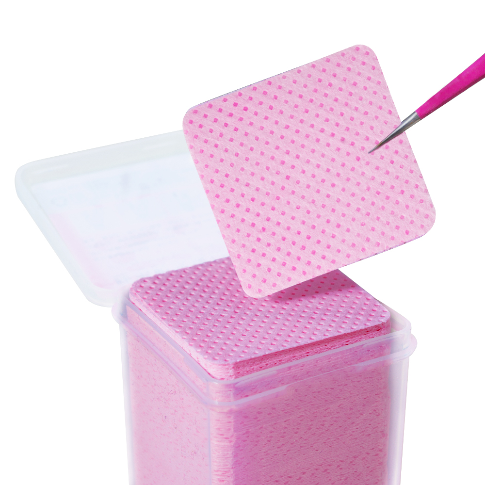 200 Lingettes Roses Anti-Peluc - Nail Art Pink avis et prix