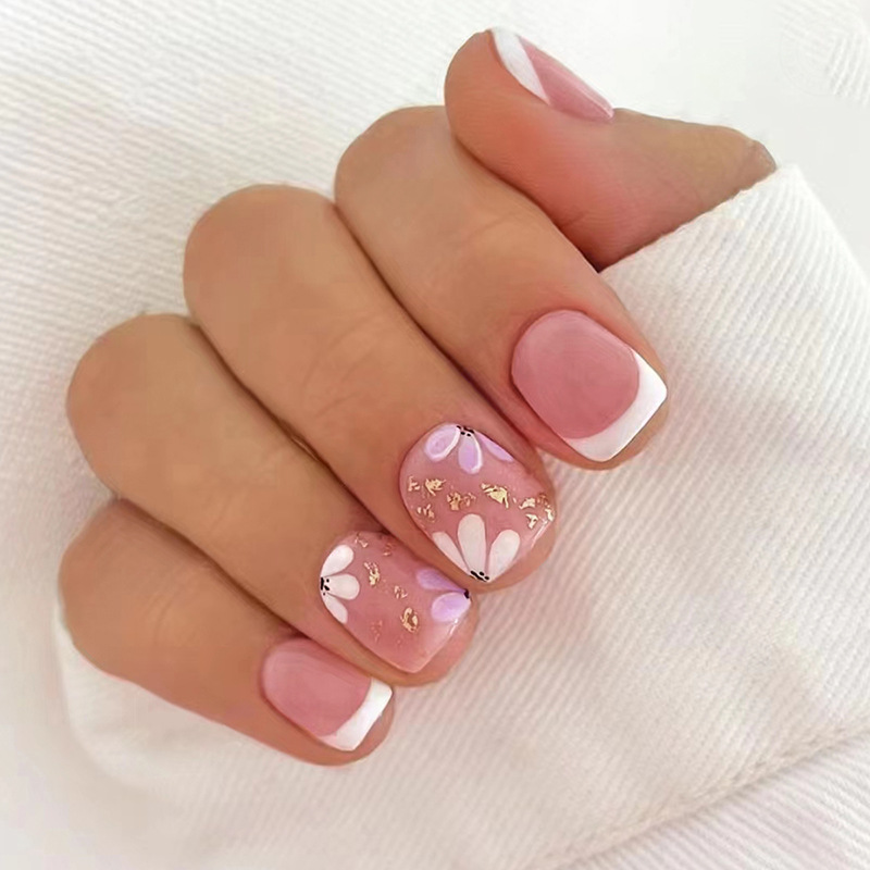 24 faux ongles courts de type  - Nail Art Overlay avis et prix