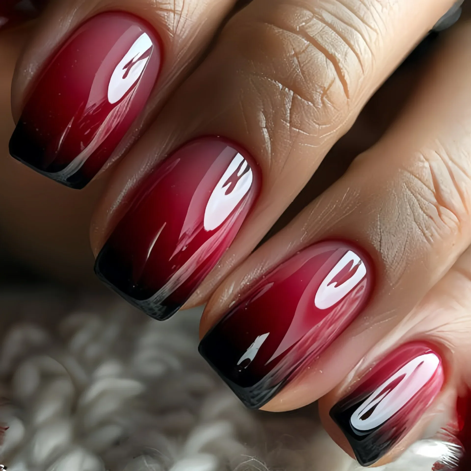 24pc presse sur ongles noir dé - Nail Art Pink avis et prix
