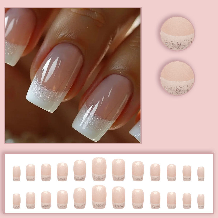 24 pièces/ensemble Faux ongles - Nail Art Overlay avis et prix