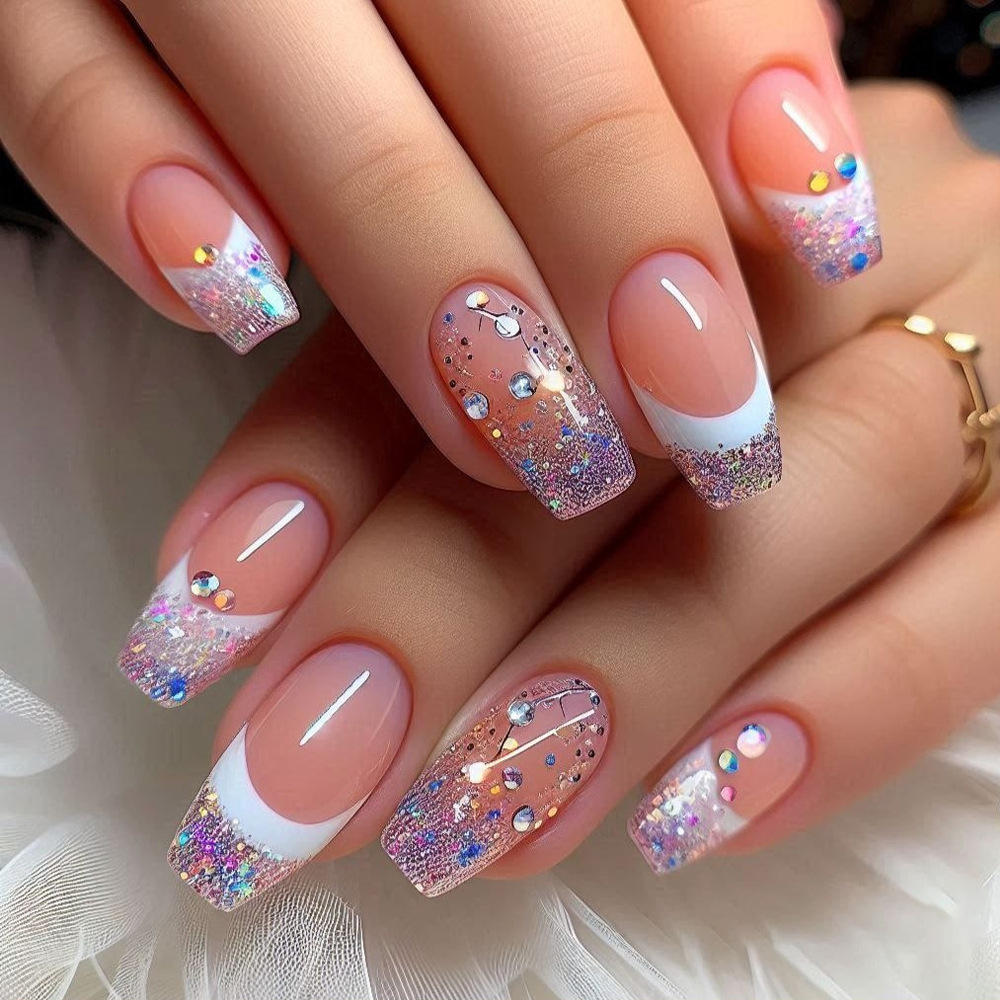 24 pièces/ensemble faux ongles - Nail Art Aesthetic avis et prix