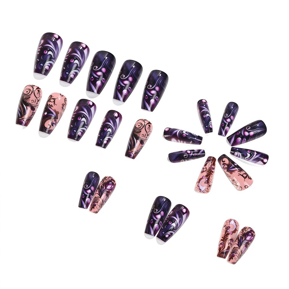 Faux ongles moyens pour femmes - Nail Art Overlay avis et prix