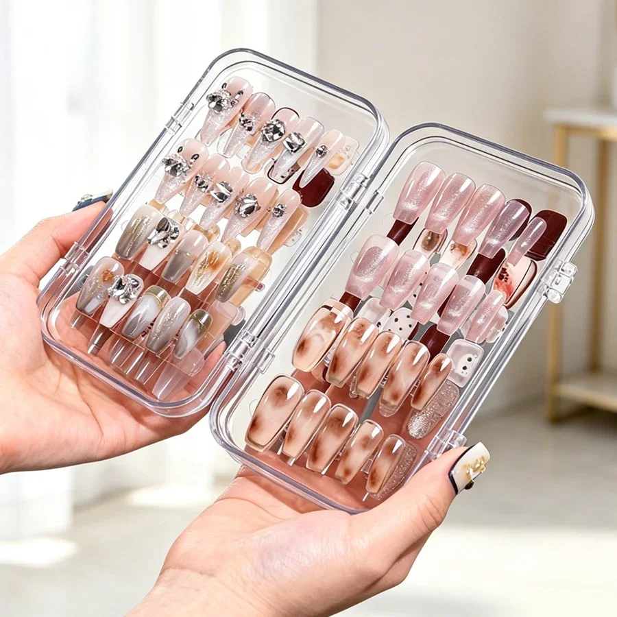 Boîte de rangement transparent - Nail Art Overlay avis et prix