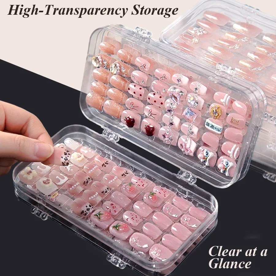 Boîte de rangement transparent - Nail Art Overlay avis et prix